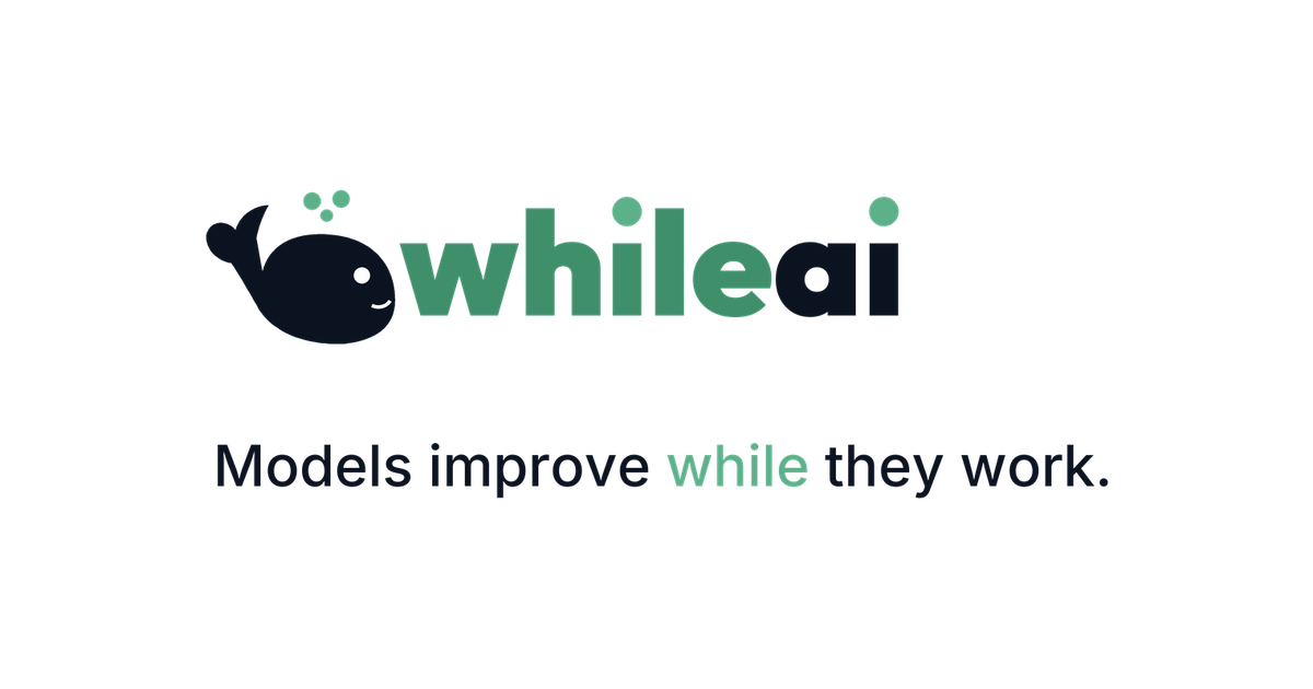 While — The whileai SDK, import whileai as wai: a scientific post-training library for language…